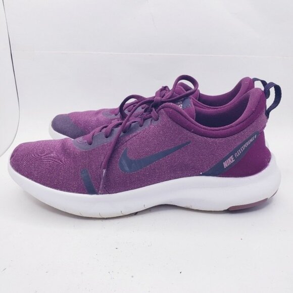 Nike Flex Experience 8 Bordeaux Athletic Running Shoes Sneakers Women's Size 8.5 - Picture 4 of 12